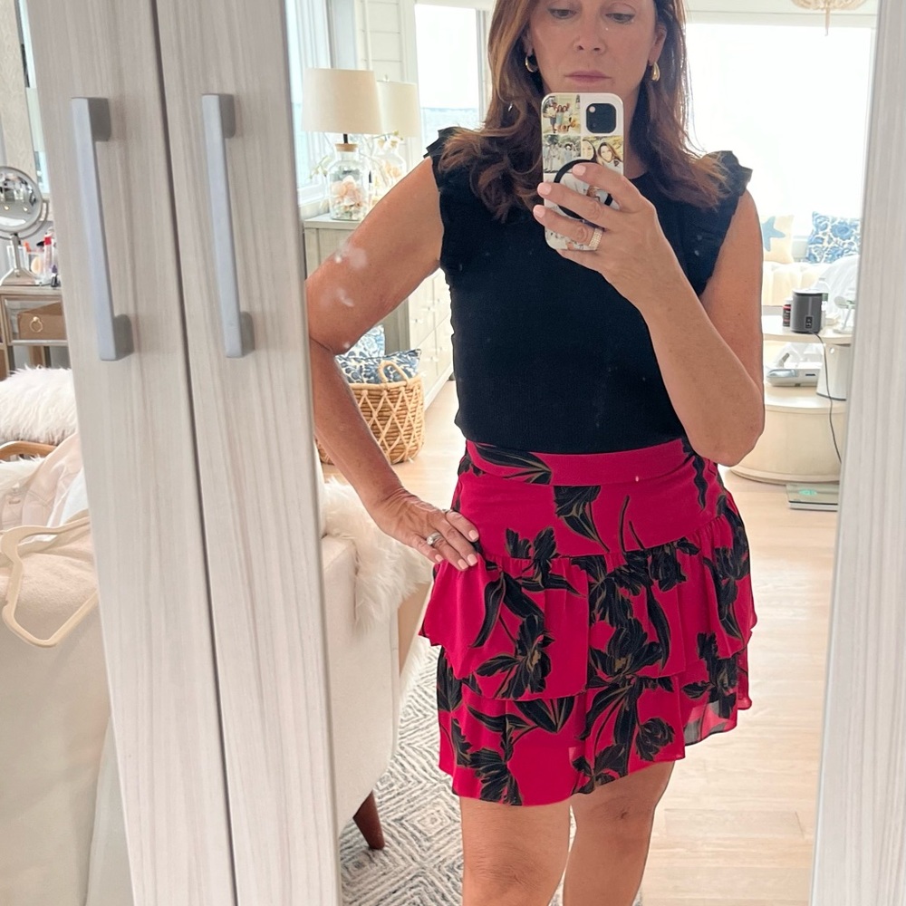 Pink sassy skirt